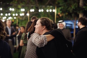Laura Metzler. VIP Dinner at Abdelmonem Alserkal’s Home Garden. FIELD MEETING Take 6: Thinking Collections (25–26 January 2019). In Collaboration with Alserkal Avenue, Dubai. Courtesy Asia Contemporary Art Week (ACAW).